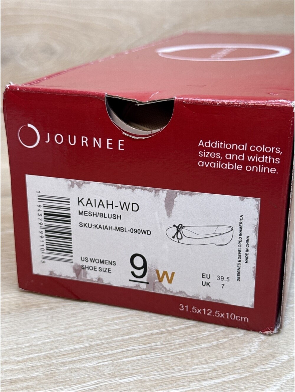 Journee Collection Womens Kaiah Ballet Dress Flats W Bow Cushioned Slip On Sz 9 - Picture 11 of 11